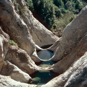 Seven Falls, Mission Canyon, Santa Barbara County