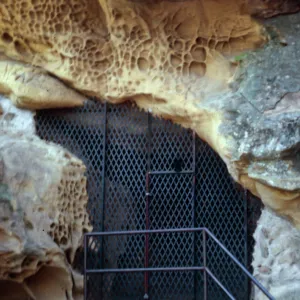 entrance to Painted Cave, Santa Barbara County