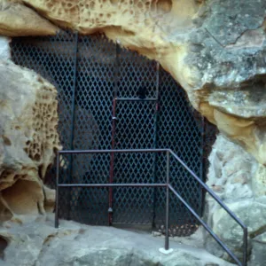 entrance to Painted Cave, Santa Barbara County
