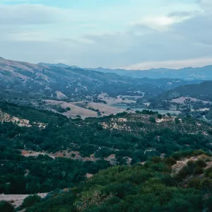 Santa Lucia Mountains from Lopez Canyon Road, San Luis Obispo County