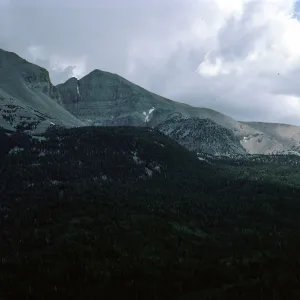Wheeler Peak, from road to campground, Nevada