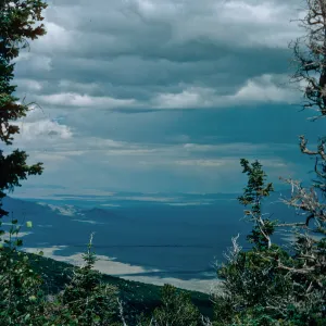 valley, East of Wheeler Peak, Nevada