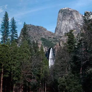 Bridal Veil Falls, Yosemite National Park, Mariposa County
