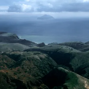 view of Smugglers Cove, Anacapa Island, Santa Cruz Island