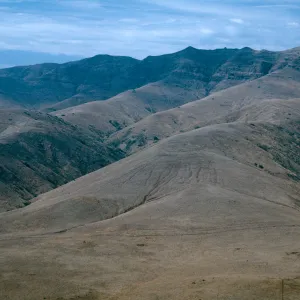 North ridge from Christy barn, Santa Cruz Island