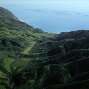 Valley Anchorage. Stanton Ranch airstrip, Santa Cruz Island