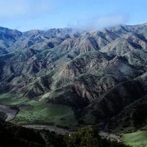 Central Valley - looking toward Diablo, Santa Cruz Island