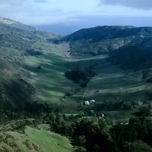 ranch & Central Valley, looking East, Santa Cruz Island