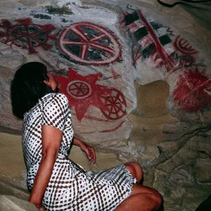 Caroline Kuizenga, Painted Cave, Santa Ynez Mountains, Santa Barbara County