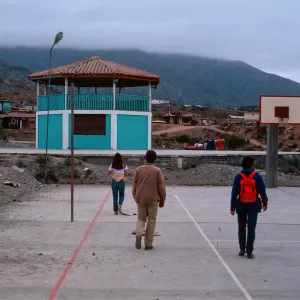 town square, Cedros Island