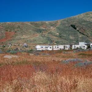 NPS trailers, Johnson's Lee, Santa Rosa Island