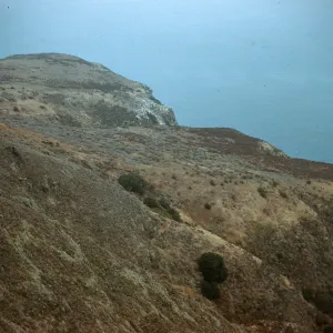 canyon on North side of West Anacapa Island