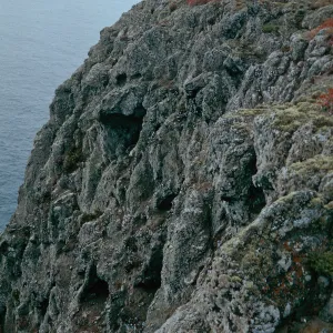 bluffs, East of West Point, Santa Cruz Island