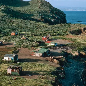 fishing village, South end, Todos Santos Island
