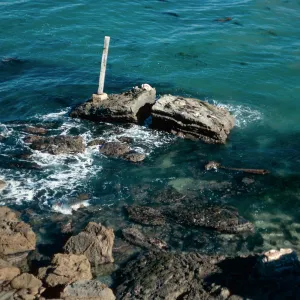 old sheep pier, just West of NAVFAC, San Nicolas Island