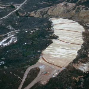 landfill area, by living compound, San Nicolas Island