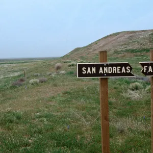 San Andreas Fault, Temblor Range
