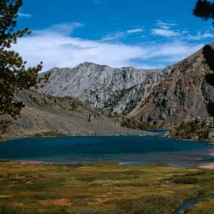 upper Hoover Lake from camp, 9/28/1966