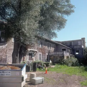 Gane House, west side exterior