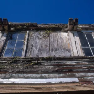 Gane House, south side exterior