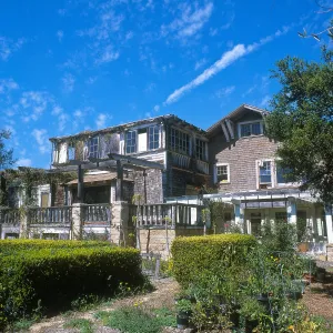 Gane House, south side exterior