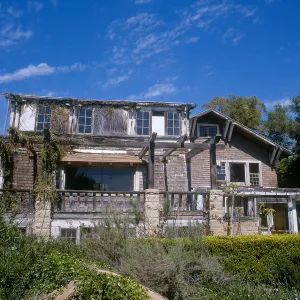 Gane House, south side exterior