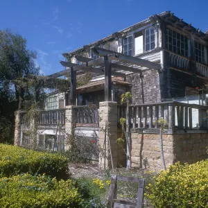 Gane House, south side exterior