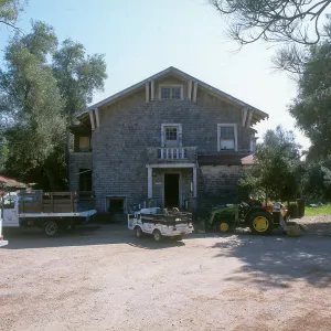 Gane House, north side exterior