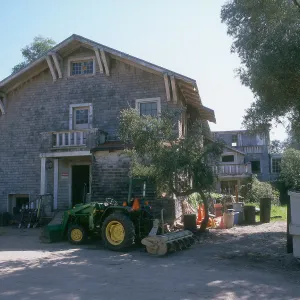 Gane House, north side exterior