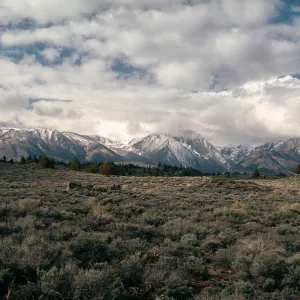 Sawtooth Range, from Stanley, Idaho, Custer County
